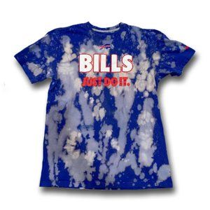 Vintage Acid Wash Buffalo Bills "Just Do It" T-Shirt, Adult Mens Large